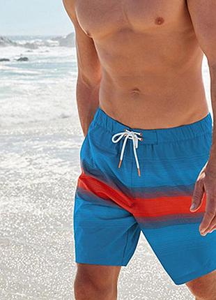 Мужские пляжные шорты с карманами