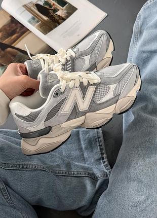 New balance 9060 light grey. артикул izi-n4850