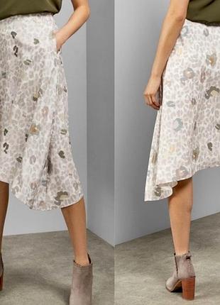 Асимметричная юбка миди с люверсами ted baker waleska и карманами – 4