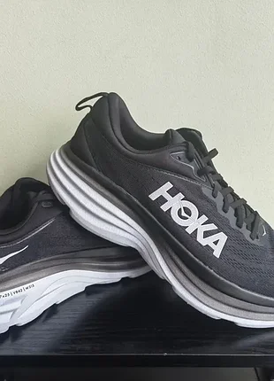 Мужские кроссовки hoka one one m bondi 8 1123202 bwht