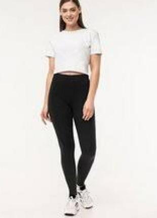Натуральные женские лосины леггинсы бренда primark.крест 12-14 eur.  40-42