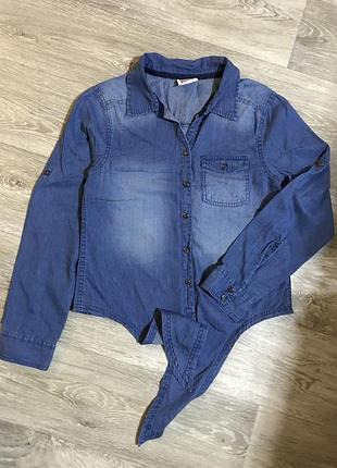 Джинсовая рубашка