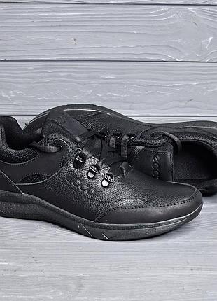 Кожаные мужские харьковские черные осенние / весенние кроссовки!!!