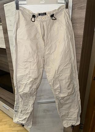 Штани карго жіночі прямі з карманами бавовна