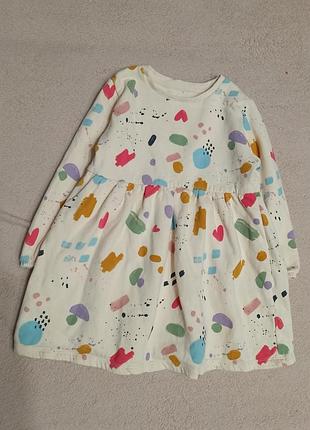 Платье на флисе 3-4 года на 98-104 рост