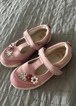 Туфельки макасіни clark’s 16,5см 2-3роки 25розмір
