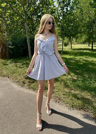 Сарафан жіночий ◾ сезонність: літо ◾ матеріал: трикотаж ◾ склад: коттон,віскоза ◾ розміри: 42-44