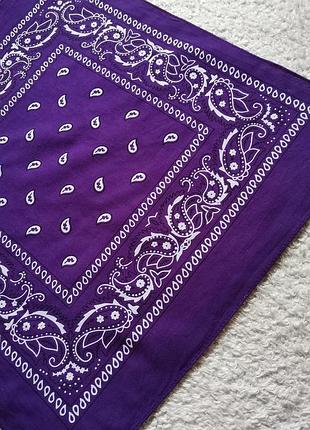 Платок бандана хлопок хлопковый винтажный платок