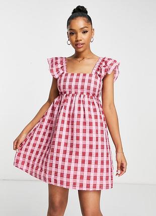 Нова сукня new look в клітинку