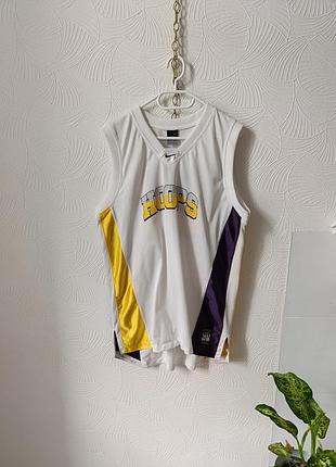 Баскетбольна майка nike hoops lakers city uniforms