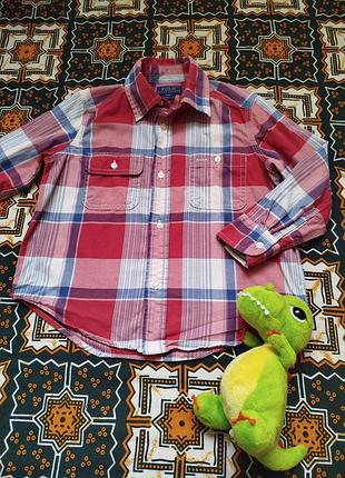 Дитячий одяг 🌈 брендова сорочка на хлопчика 3-4 роки, 104 розмір