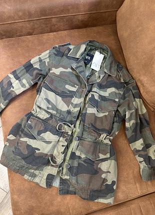 Крута джинсова куртка zara + жилет