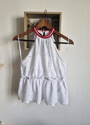 Жіноча бавовняна блуза zara розмір м