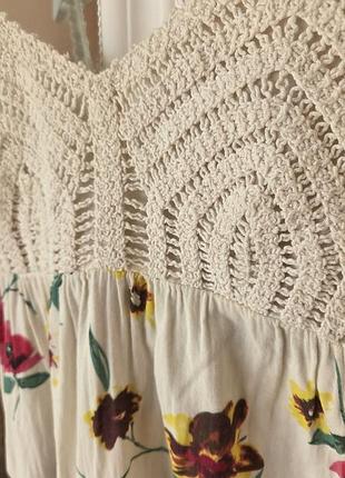 Роскошный летний сарафан хлопок 100%