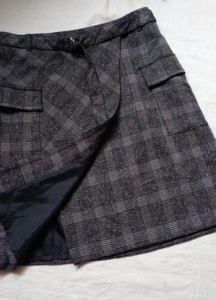 Серая юбка 10 р