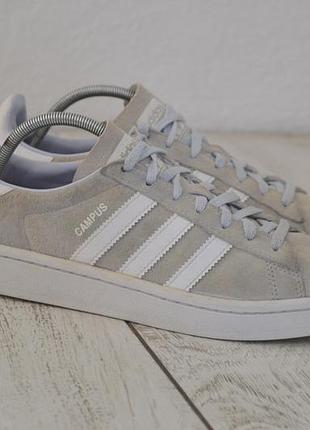 Adidas campus жіночі замшеві кросівки бежевого кольору оригінал 39 розмір