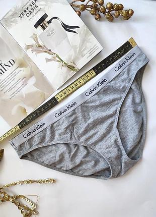 Хлопковые трусики calvin klein m 38 40