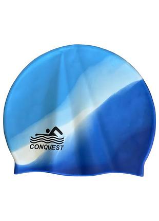 Шапочка силіконова conquest для плавання