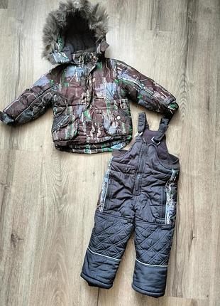 Зимний комбинезон 74 размер