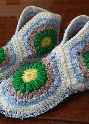 Тапочки ручной работы