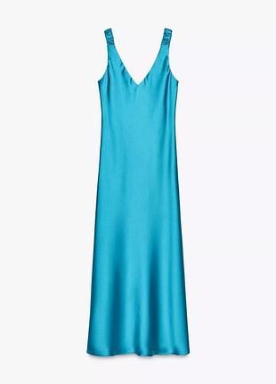 Сатинова сукня zara