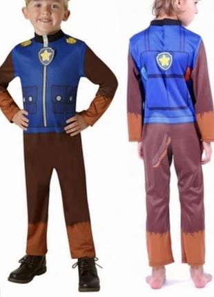 Карнавальний костюм гонщика чейза із мультфільму щерячий патруль paw patrol nickelodeon (франція)