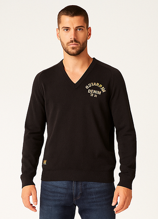 Акриловий пуловер g-star raw 3301 razor v knit вовняний кофта wool