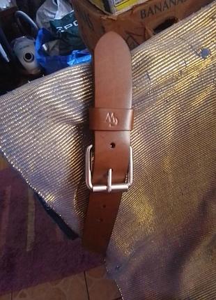 Ремінь шкіряний  80-89см. gw. ширина паска 3,3см