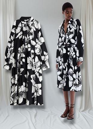 Вискозное платье-рубашка xxl ( 52-54-56)