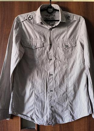 Стильная рубашка хлопок 46-48 р
