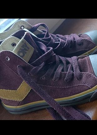 Кеди кросівки замш