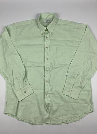 Yves saint laurent рубашка салатовая мужская
