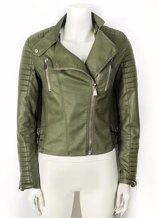 Женская косуха эко-кожа