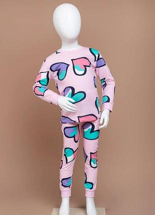 Пижама для девочек на 6-9 лет