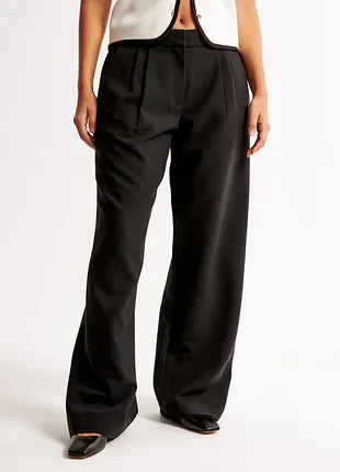 Идеальные классические брюки wide leg abercrombie fitch