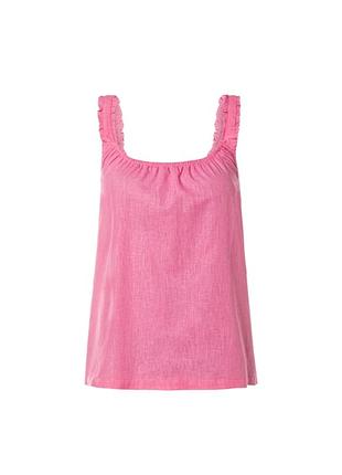 Топ яскраво-рожевого кольору з м’якої, приємної до тіла тканини 💗
