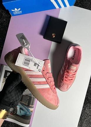 Кросівки adidas originals bermuda pink white