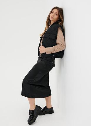 Юбка женская меди sinsay