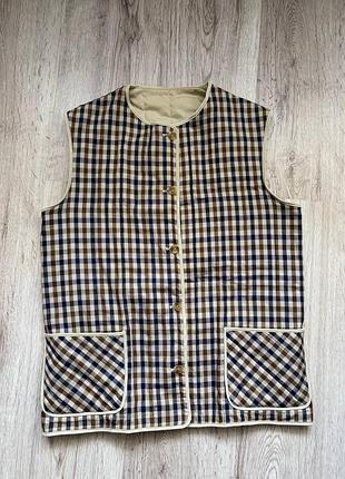 Двухстороння жилетка aquascutum оригінал