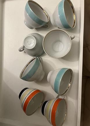 Советские чайные кофейные чашки