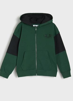 Спортивная кофта толстовка на молнии с утеплением на мальчика