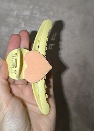 Стильний якісний класний крабик краб для волосся