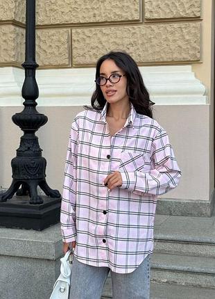 Рубашка клетка