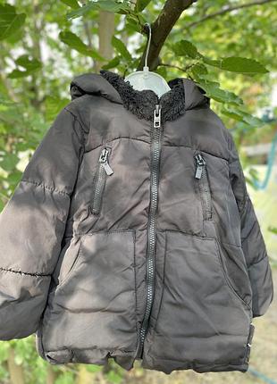 Зимова куртка для хлопчика zara