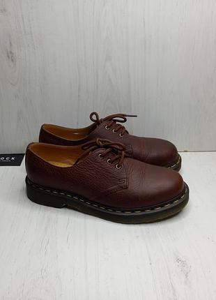Кожаные туфли dr. martens 1461 ambassador