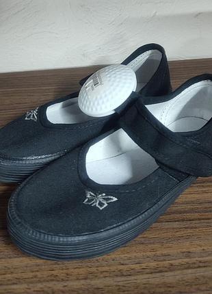 Туфли текстильные