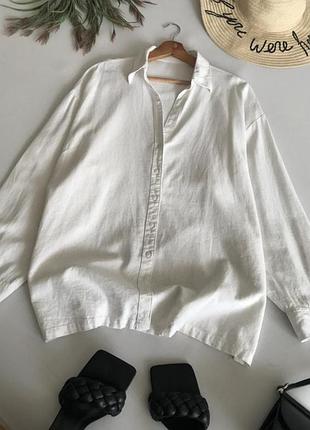 Рубашка,в составе лен