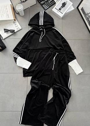 Велюровий костюм великих розмірів