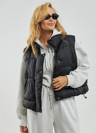 Тепла жилетка на блискавці