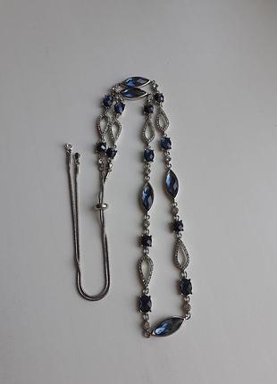 Намисто біжутерія з кристалами